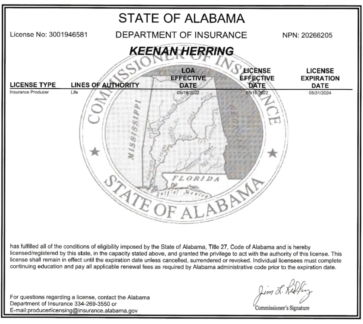 state license