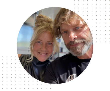 Jenny and Troy of Integrity Electric, family-owned electricians in Colorado Springs.