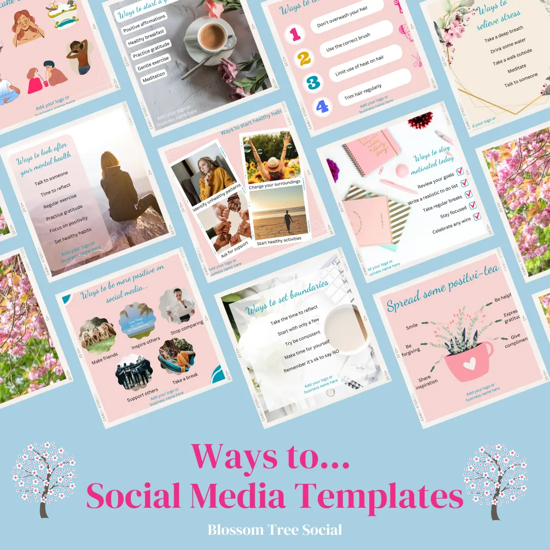 ways to social media templates