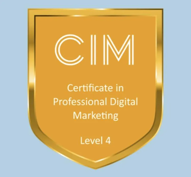 Certified with Chartered Institute of marketing
