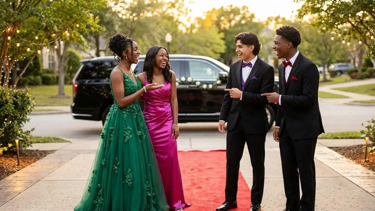 Prom transportation Chicago luxury black car service