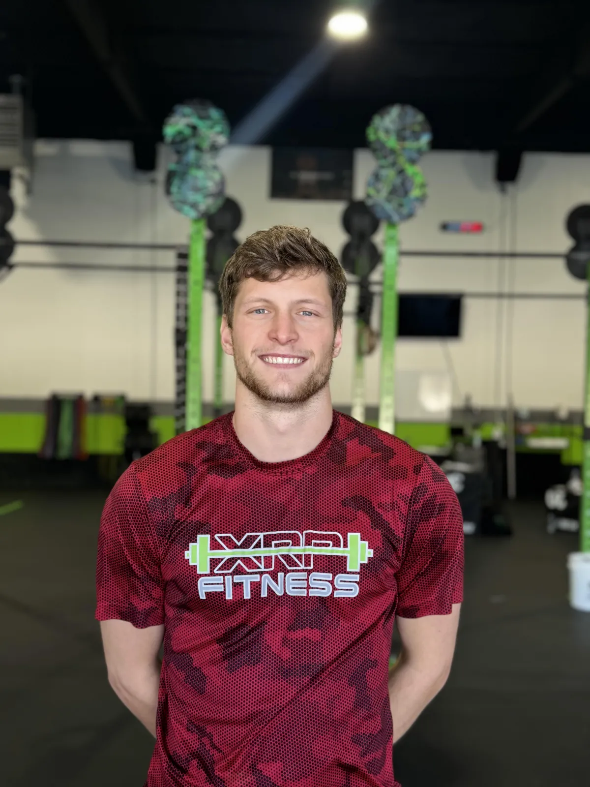 Kim Burken at XRP Fitness gym in Dubuque