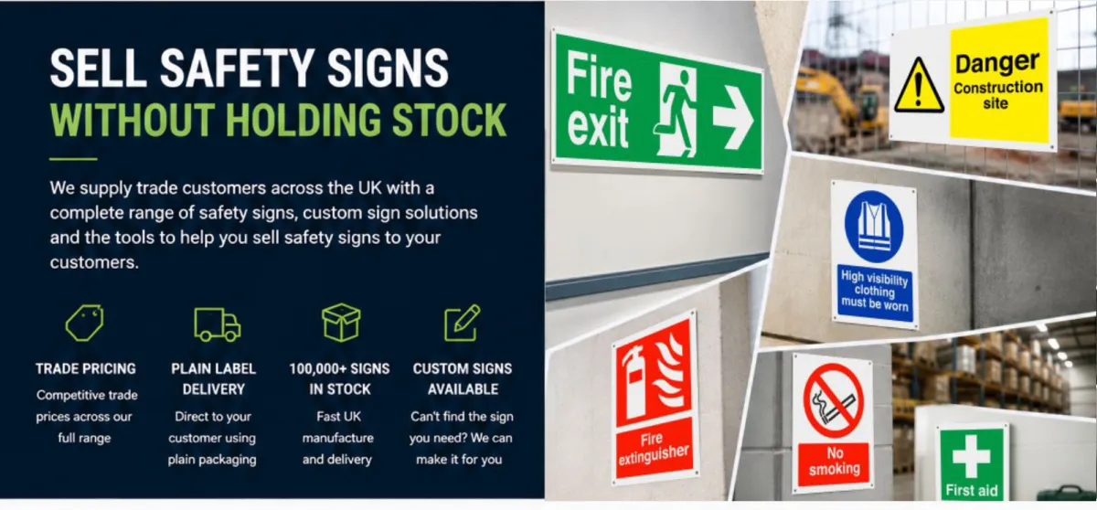Trade safety signs for resellers – Rainbow Safety