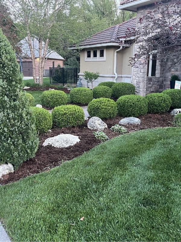 Mulch Installation Services in Wichita, KS by Green Machine Lawn & Landscape