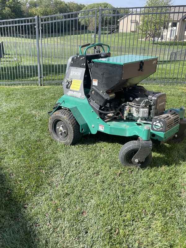 Core Aeration & Overseeding in Wichita, KS by Green Machine Lawn & Landscape