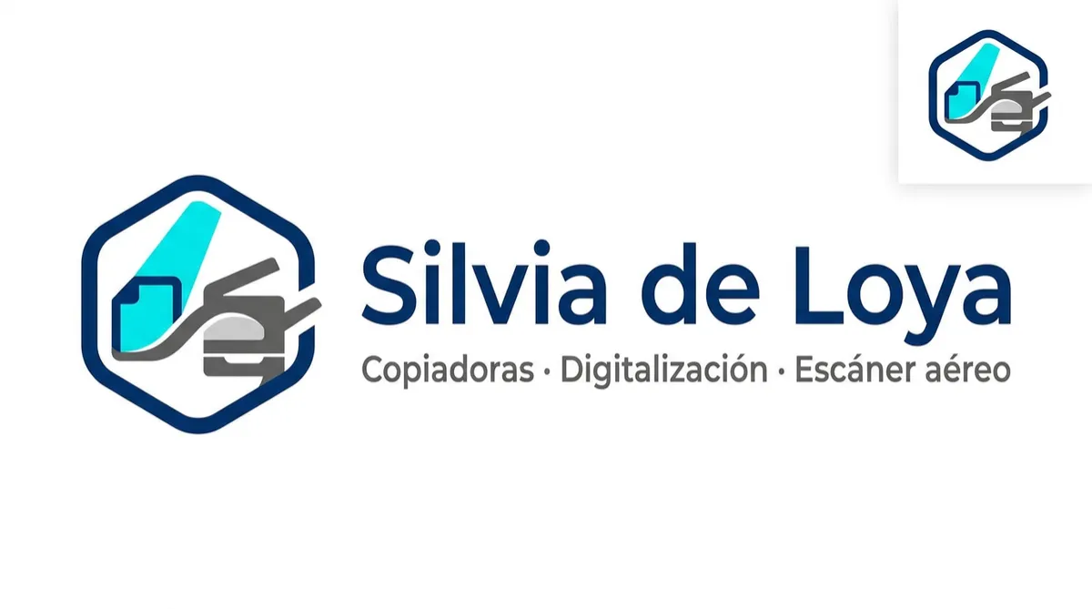 Equipo y soluciones para digitalización y copiado (imagen real del negocio)