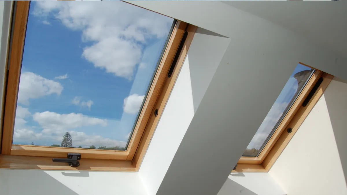 Skylight replacement in Castle Hill; new unit installed with secure flashing.