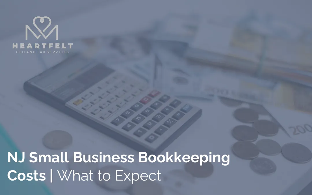 NJ Small Business Bookkeeping Costs | What to Expect