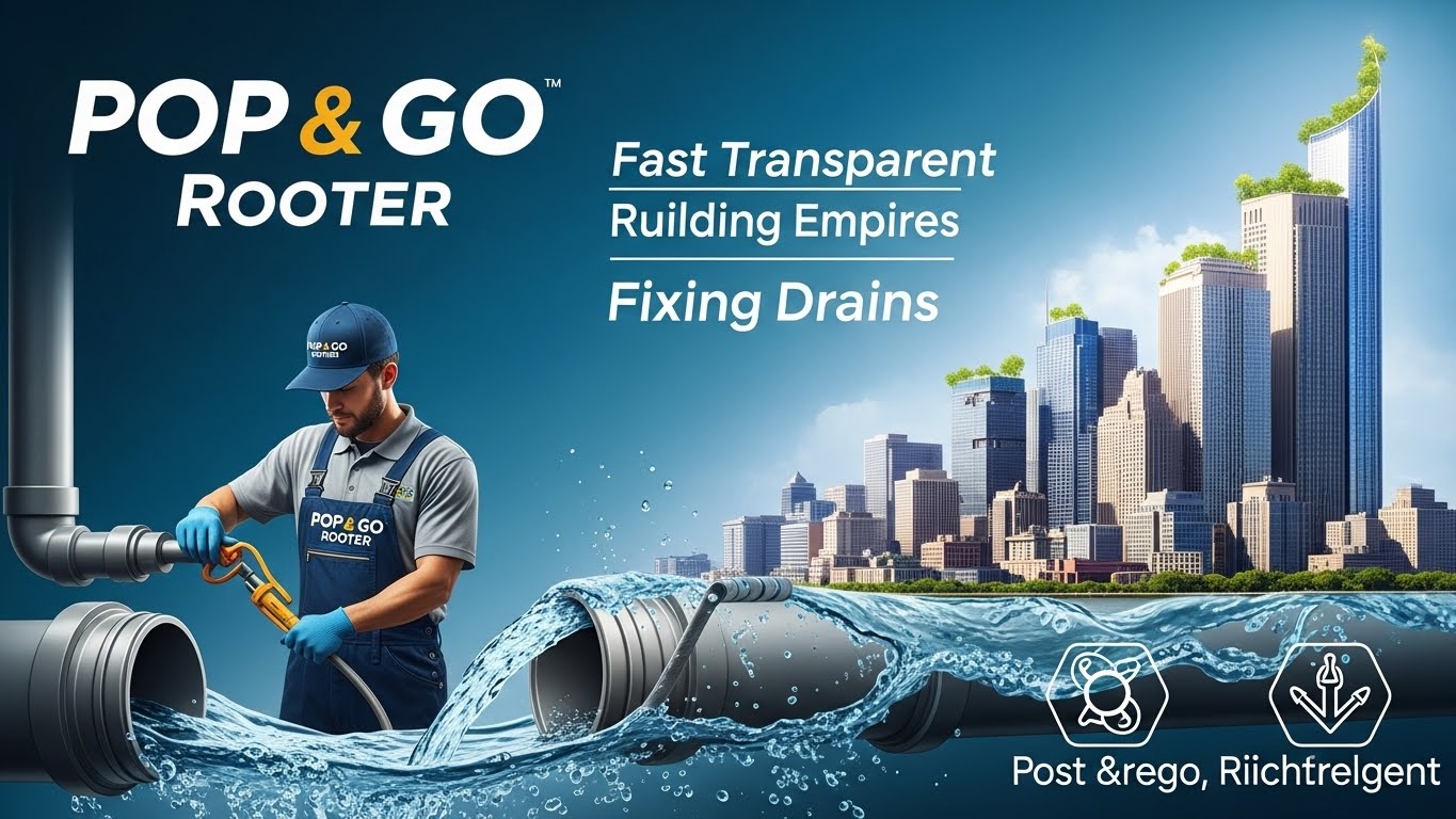 Fixing Drains, Building Empires: Pop & Go Rooter’s Commitment to Fast, Transparent, and Reliable Service