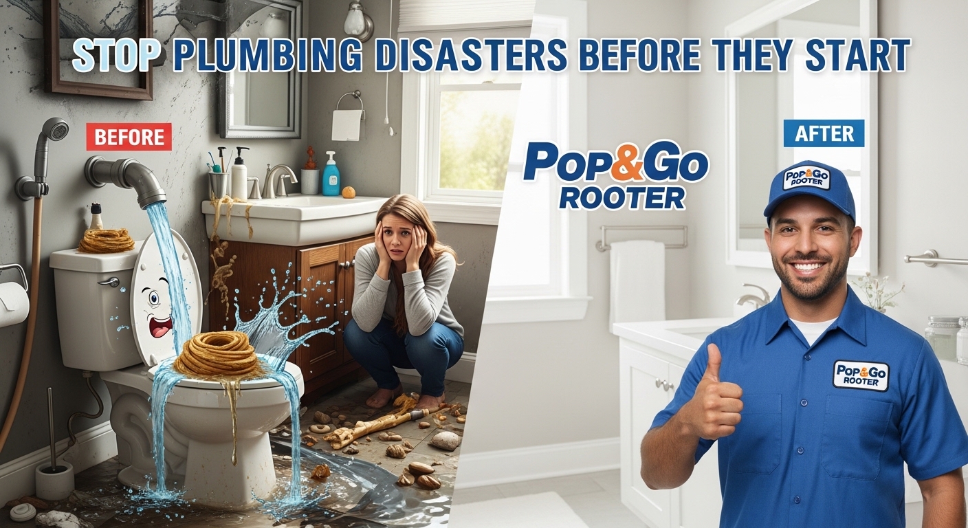 Stop Plumbing Disasters Before They Start with Pop & Go Rooter
