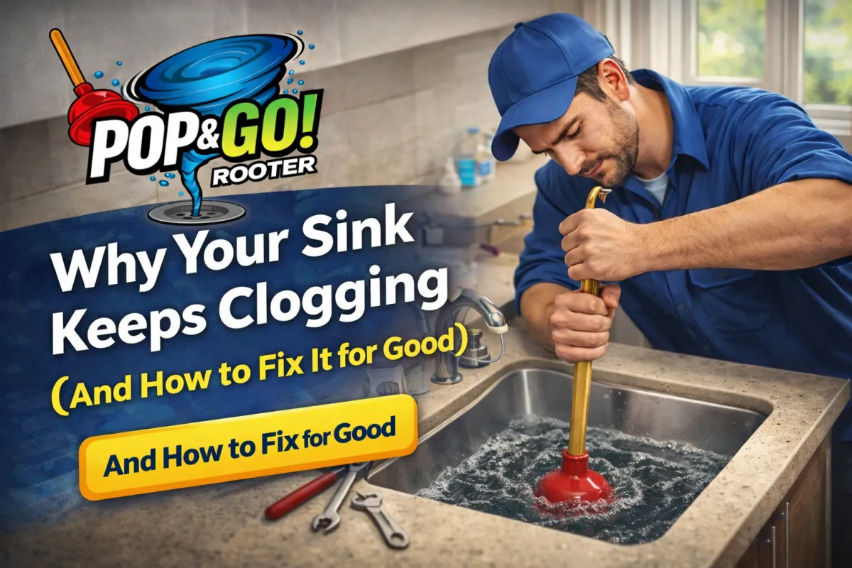 Why Your Sink Keeps Clogging (And How to Fix It for Good)