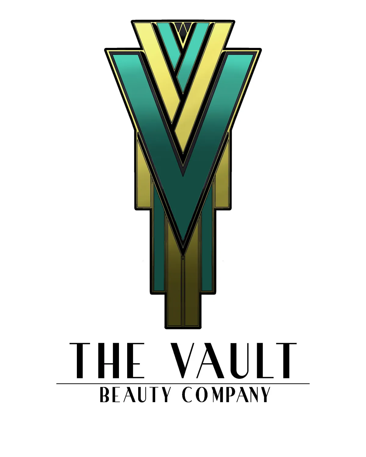 The Vault Beauty Co Logo