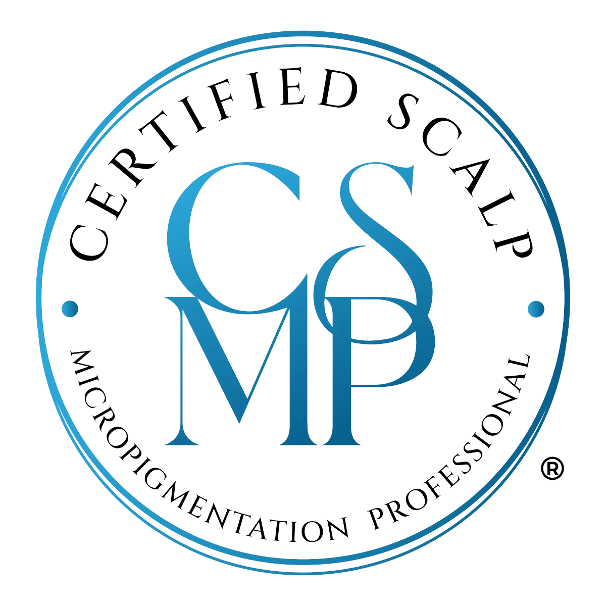 Official Certified Scalp Micropigmentation Professional CPCP Logo