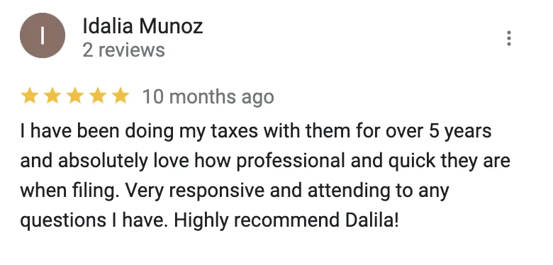 Now Income Tax Service Lawndale Review