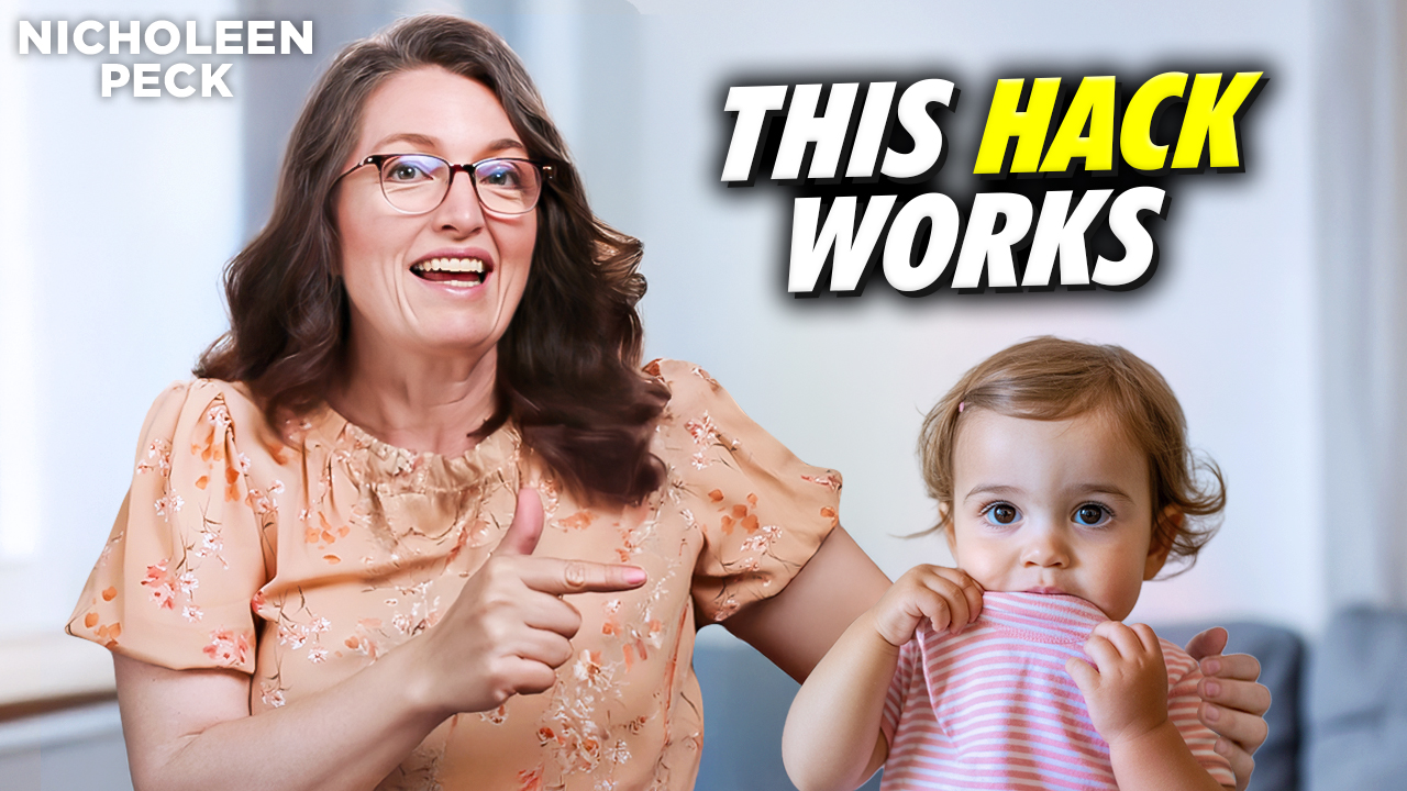How To Get a Kid to Stop Chewing on Their Shirt