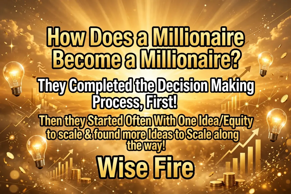 Millionaire Mindset: The Key Decision to Wealth