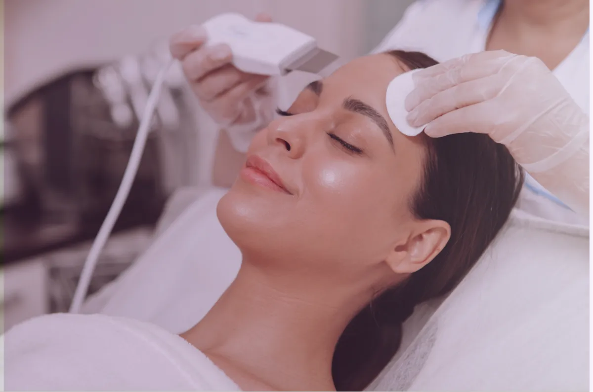 Professional teen acne facial and deep pore cleansing treatment at Results Medi Spa