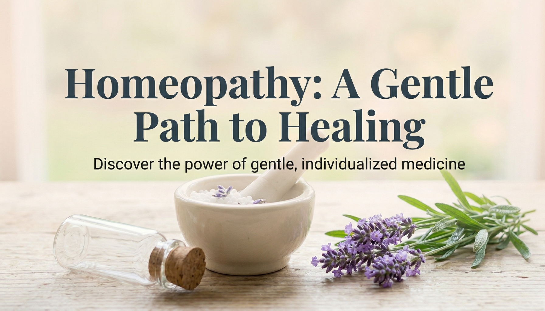 Homeopathy: A Gentle Path to Healing