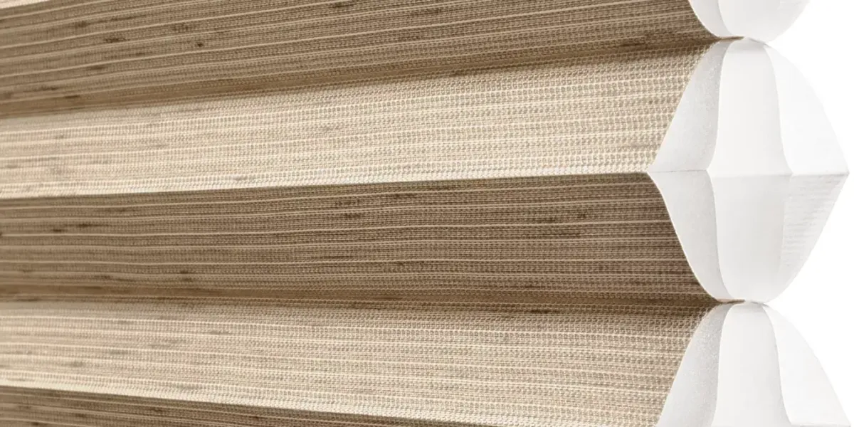 Unique cell-within-a-cell design of Duette Honeycomb Shades help keep your house at desired temperatures