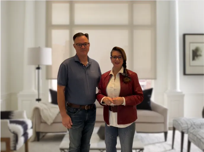 Eyes On Shades, Window Coverings Consultants - Chris & Dania
