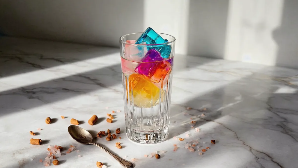 water droplets on glass bottle