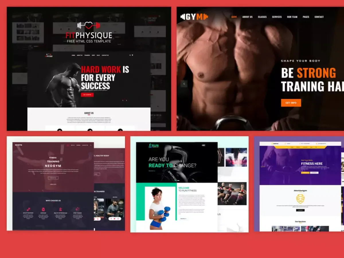 GymIntelOps - Gym Website Template