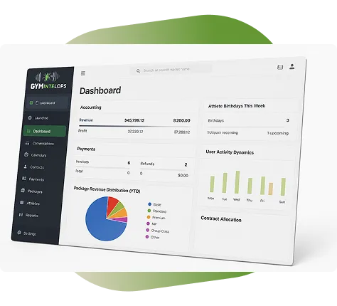 Dashboard Management - GymIntelOps