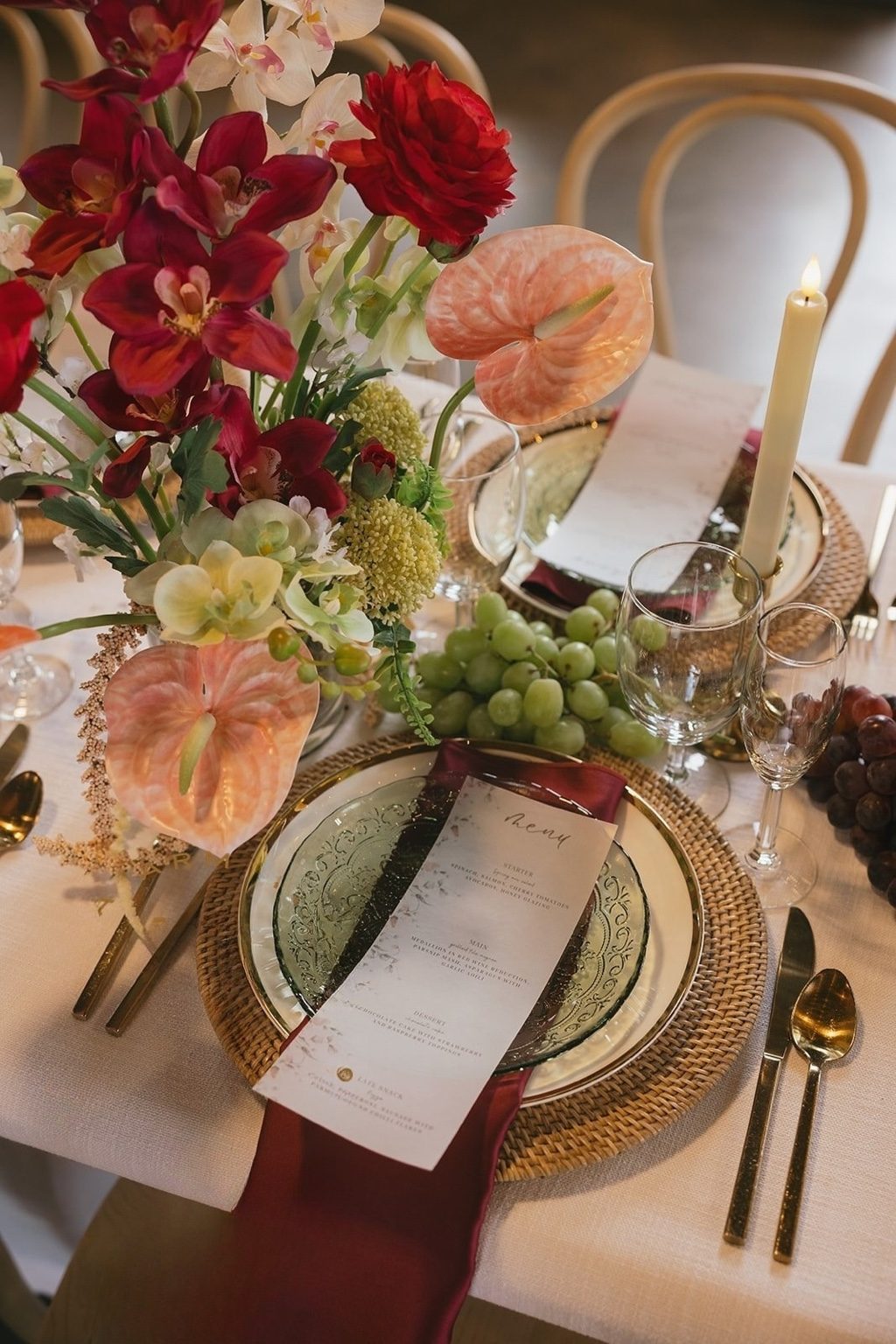 eurpoean garden dinner party at spruce mountain ranch