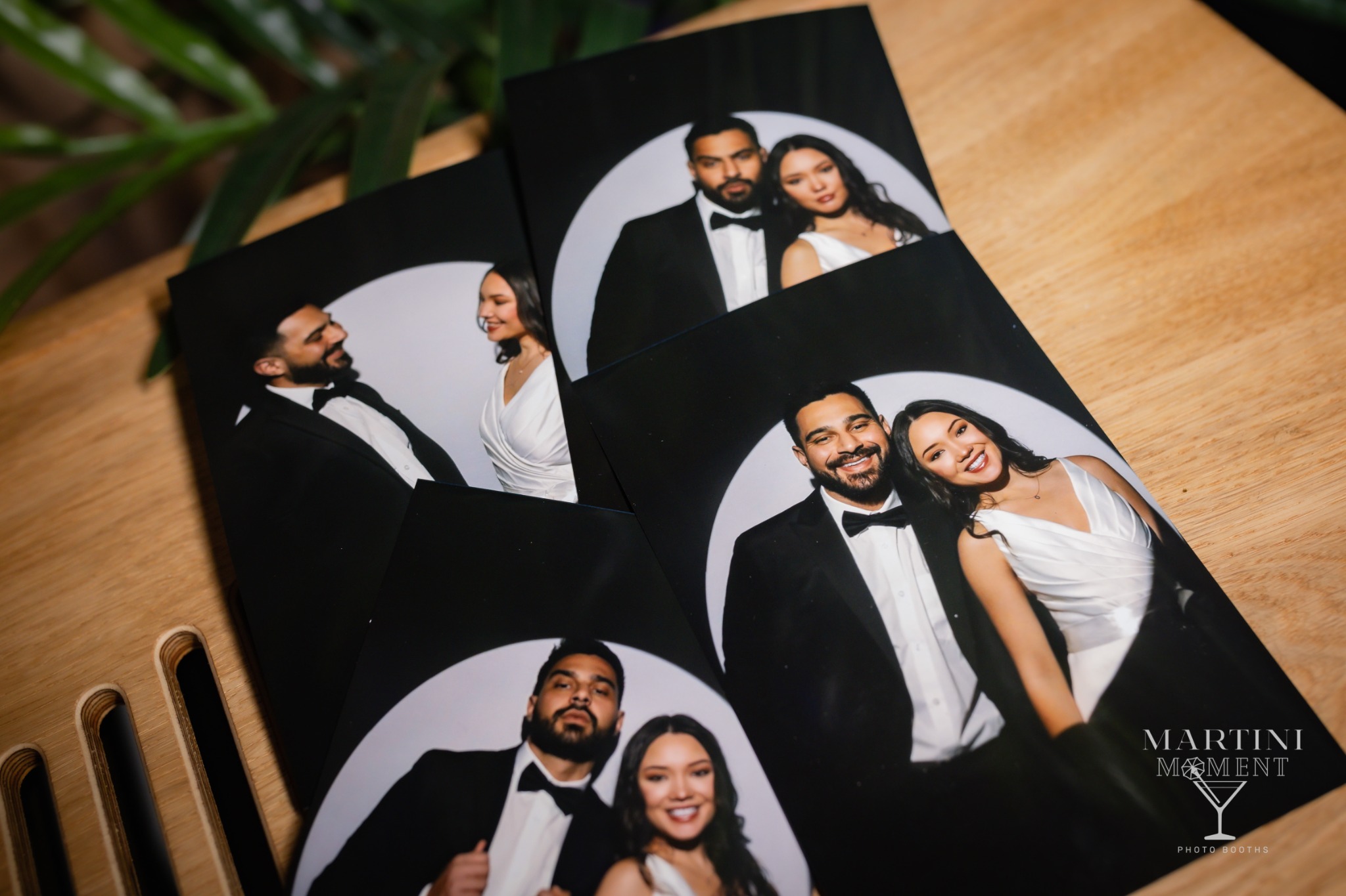 bride and groom in luxury photo booth at spruce mountain ranch in larkspur colorado