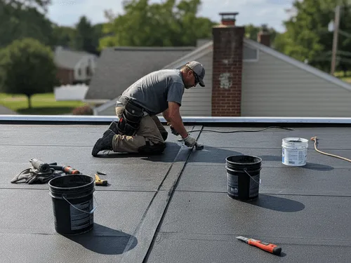 Baltimore City, MD Flat Rubber Roofs