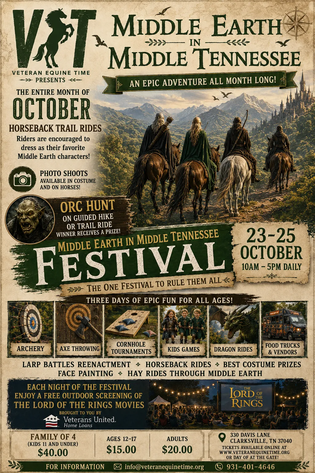 Saddles, Boots and BBQ Event by VET