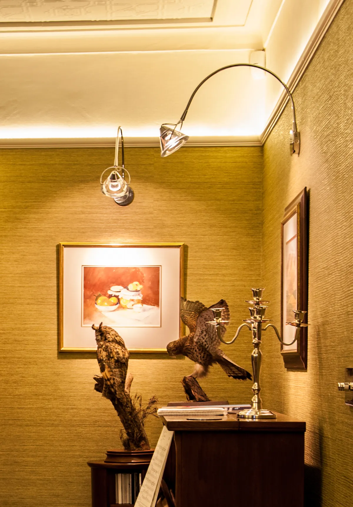 Bespoke residential lighting in a traditional Bolton home