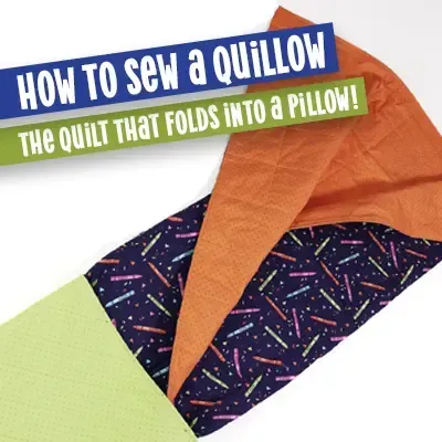 how to sew a quillow