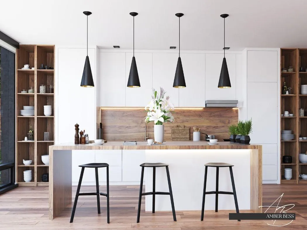 Luxury Omaha home with premium finishes listed by local realtor Amber Bess.