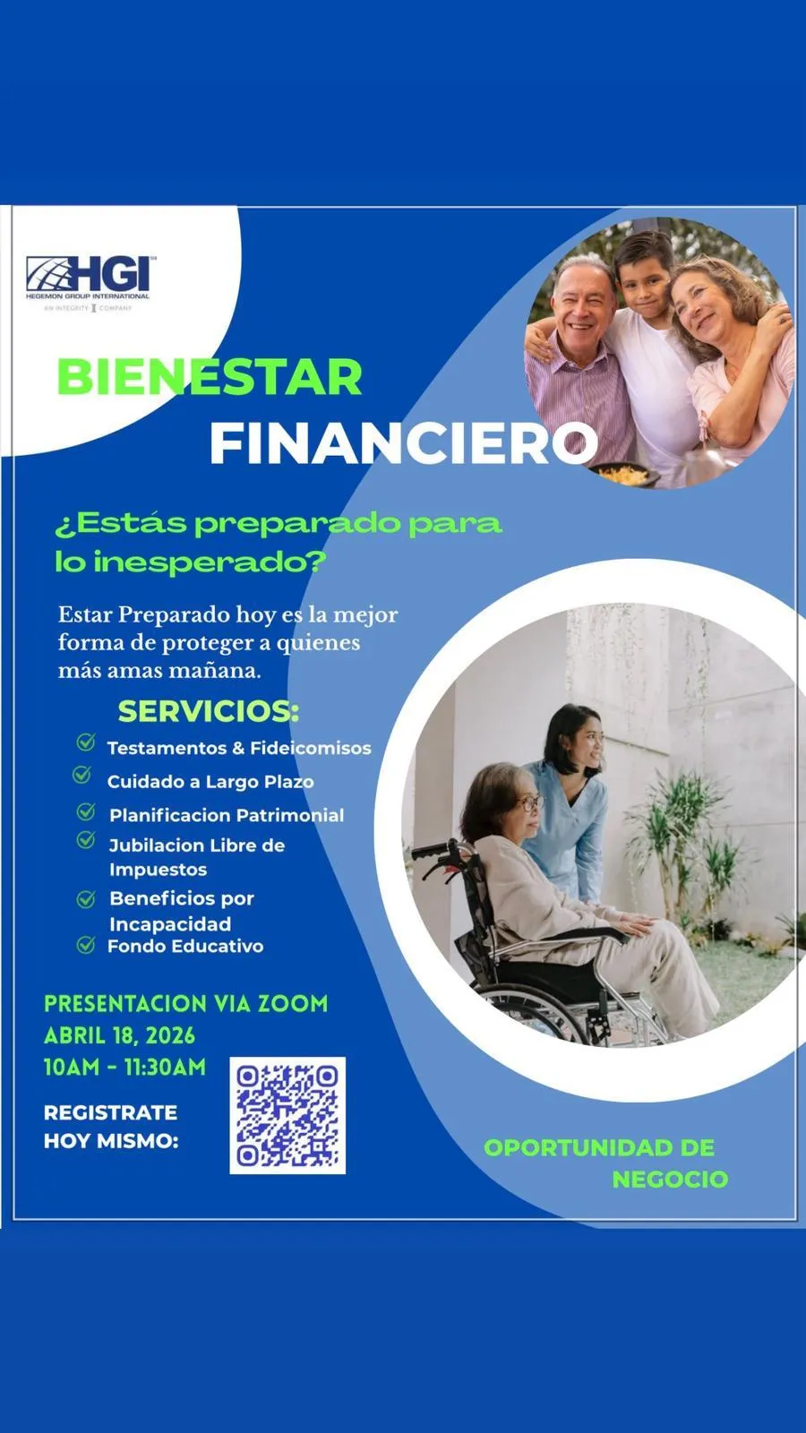 Financial Education & Business Opportunity Event Live in Zoom