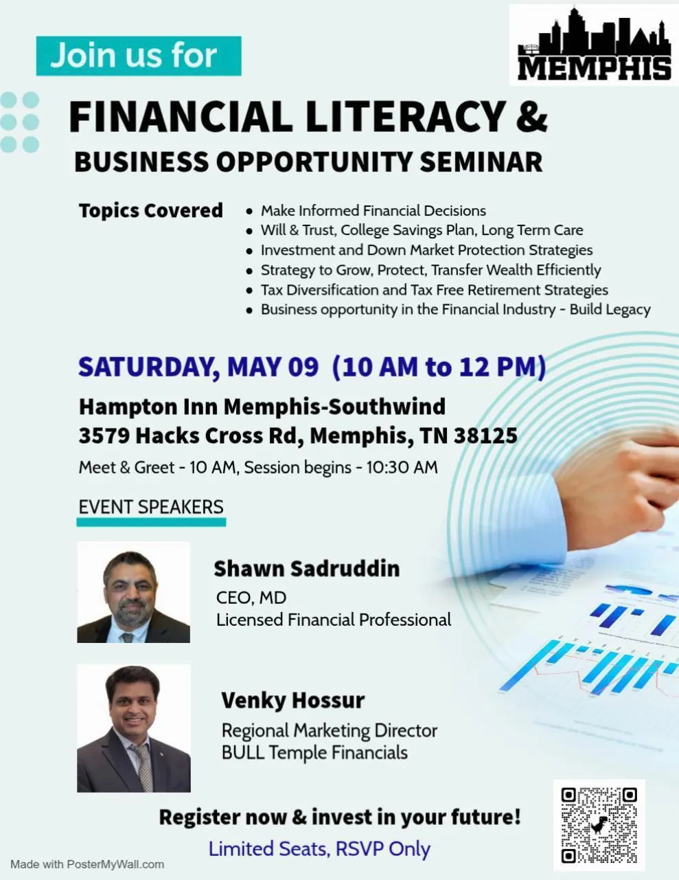 Financial Education & Business Opportunity Event Live in Hampton Inn & Suites, 861, East El Camino Real, Sunnyvale, CA 70487