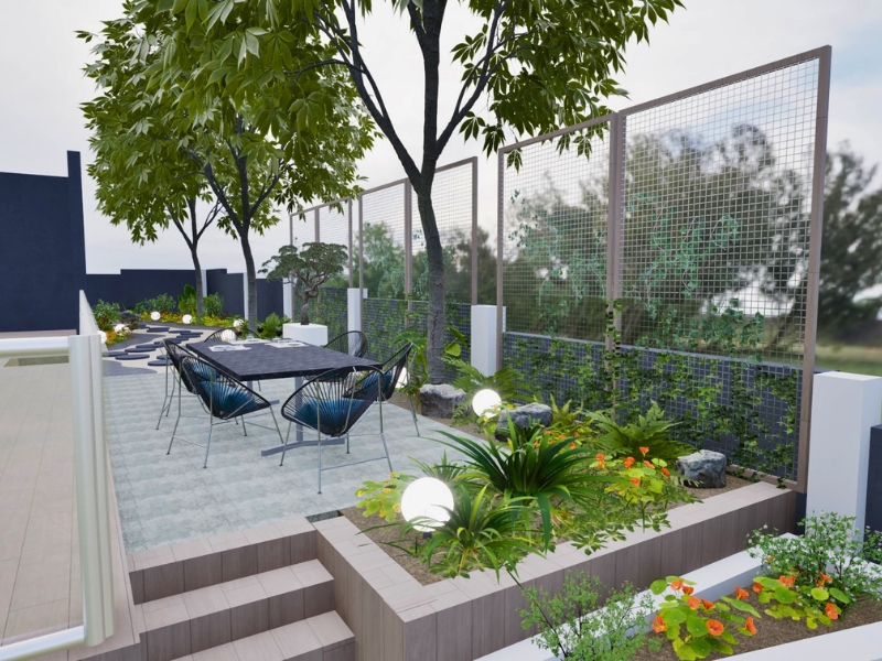 Gated Estate Landscaping in Waterfall Country Estate