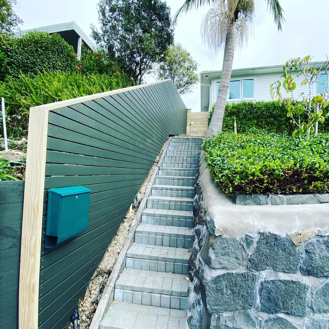 Concrete path and patio work completed in Auckland