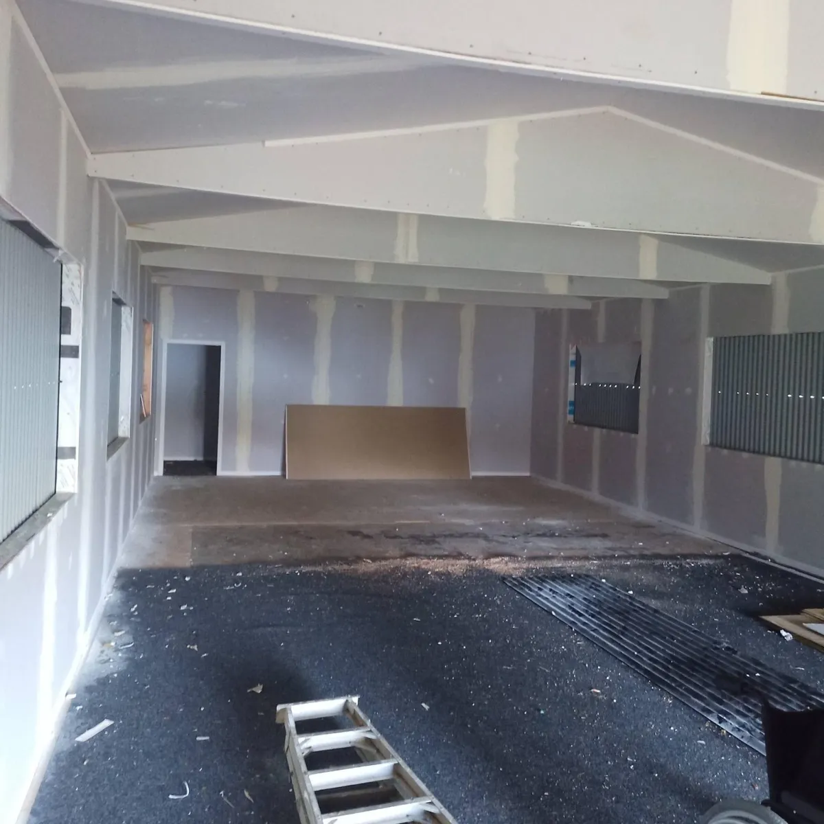 Interior house painting in progress Kaitaia home walls and ceiling preparation Far North NZ