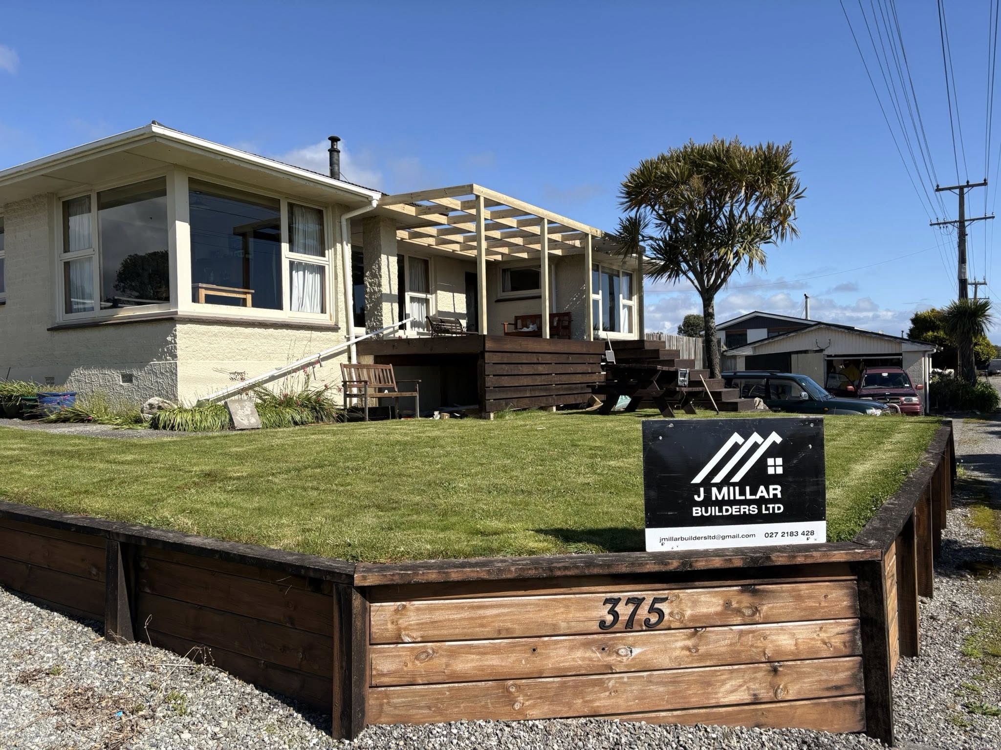 Residential property assessed for building report by licensed builder Greymouth