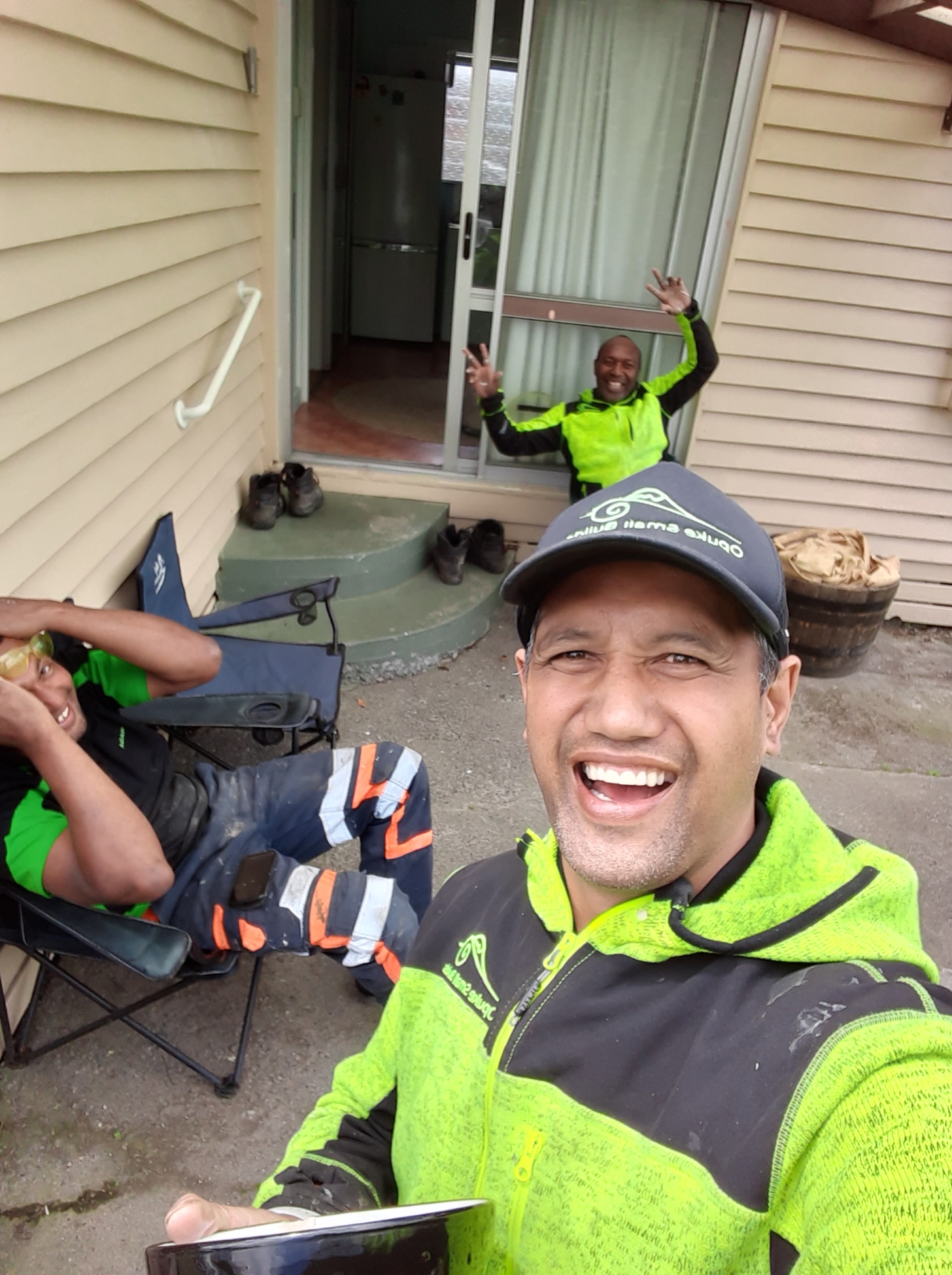 Jason Watene, licensed building practitioner and owner of Opuke Small Builds, on site in Methven