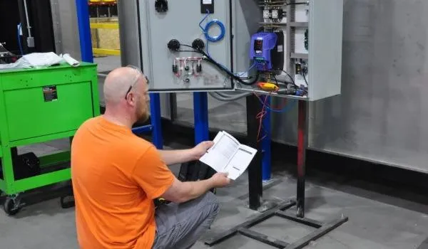 powder coating equipment start up service