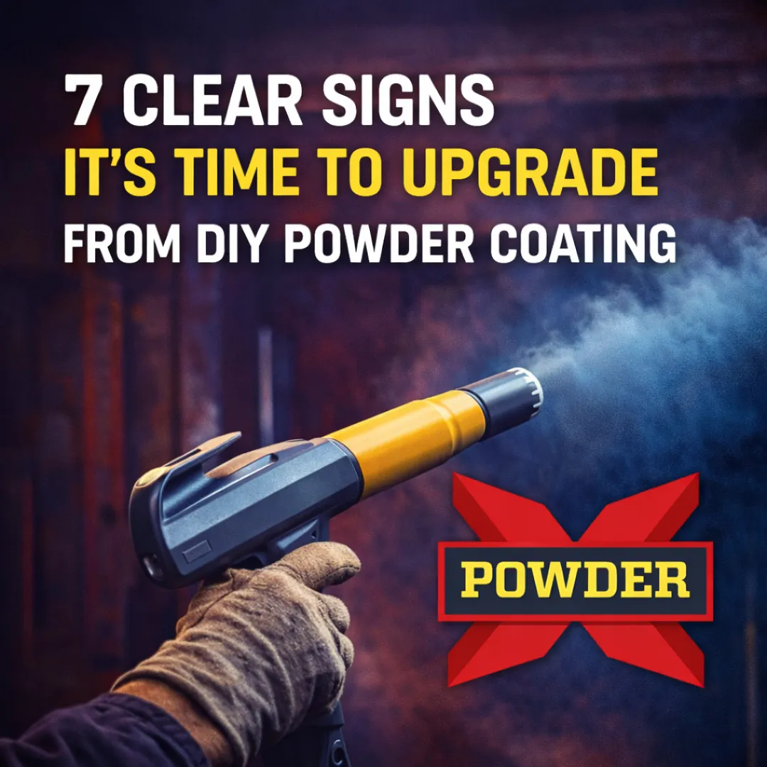 7 Clear Signs It’s Time to Upgrade from DIY Powder Coating