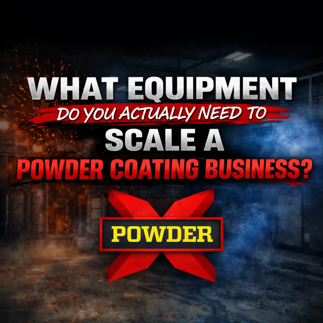 What Equipment Do You Actually Need to Scale a Powder Coating Business?