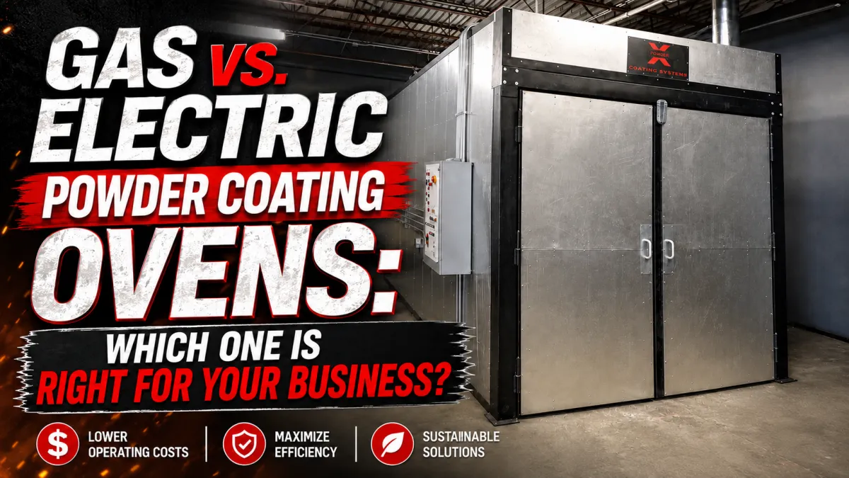 Gas vs. Electric Powder Coating Ovens: Which One Is Right for Your Business?