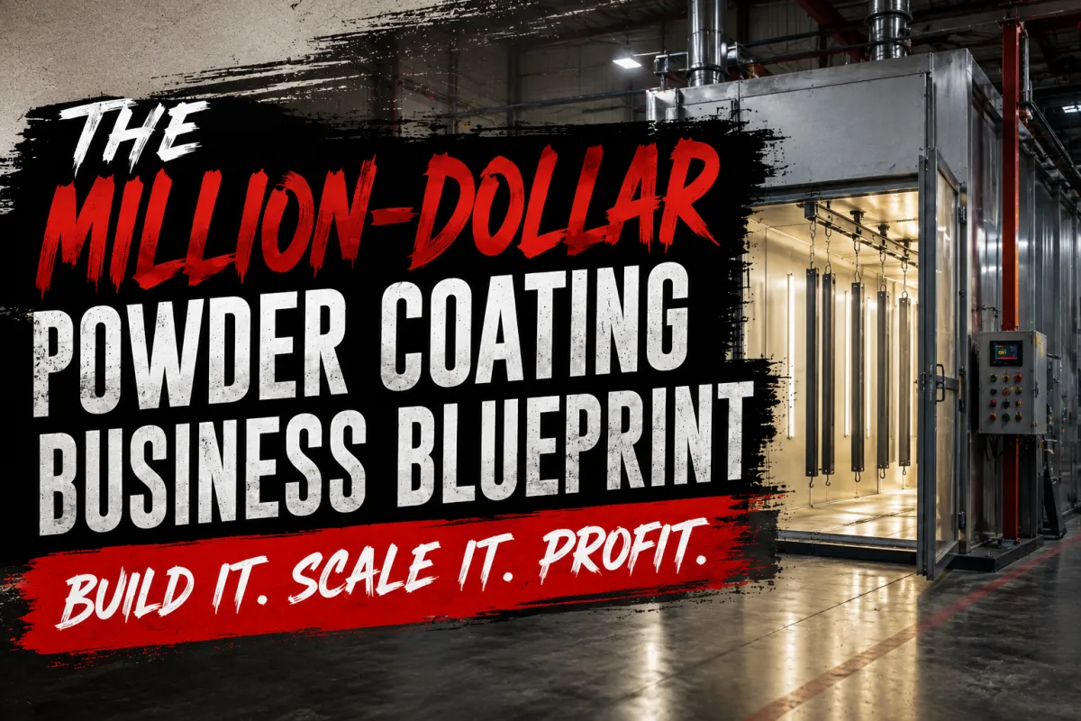 Million-Dollar Powder Coating Business Blueprint: How to Scale