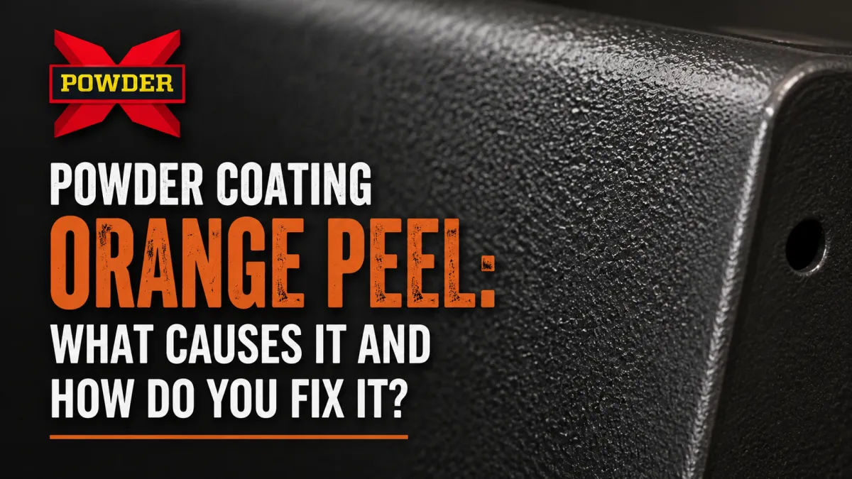 Powder Coating Orange Peel: What Causes It and How Do You Fix It?