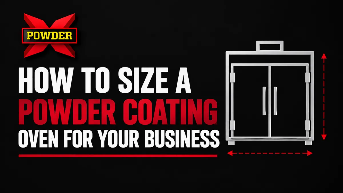 How to Size a Powder Coating Oven for Your Business | Powder-X