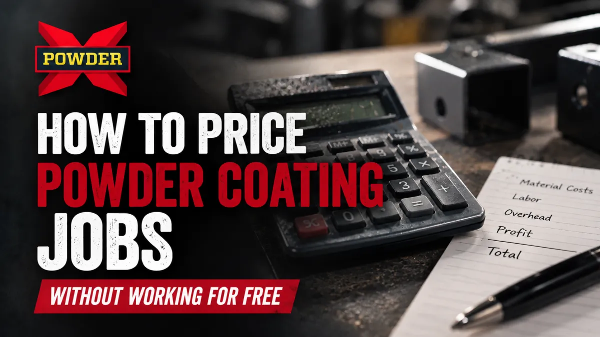 How to Price Powder Coating Jobs Without Working for Free | Powder-X