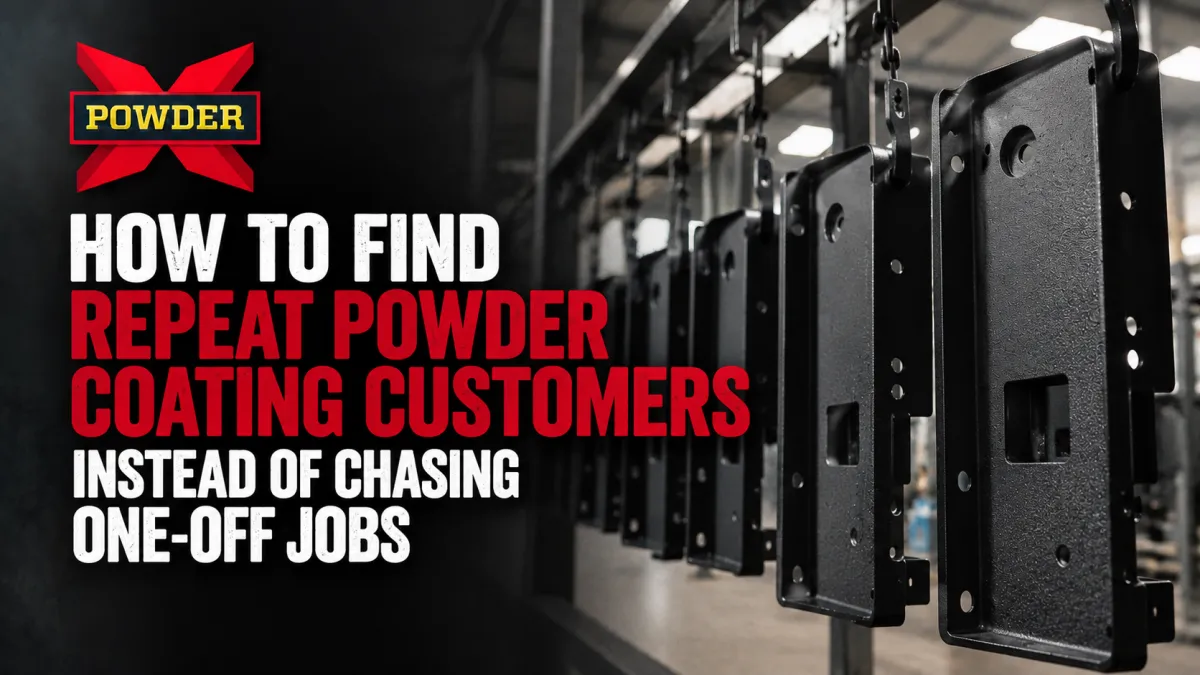 How to Find Repeat Powder Coating Customers | Powder-X